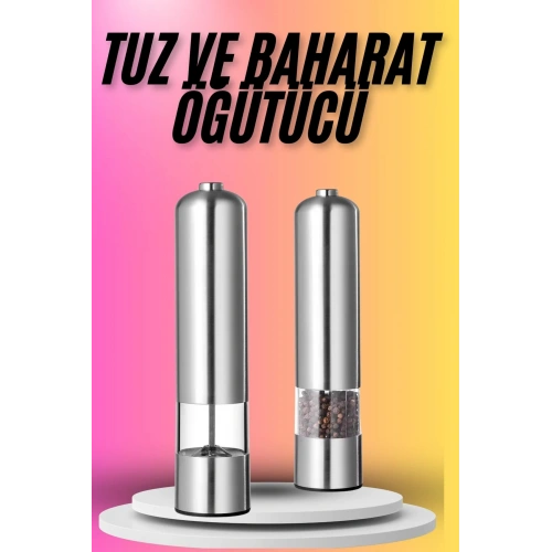 BFS Tuz Baharat Öğütücü Otomatik Baharat Değirmeni Uzun Ömürlü Pratik