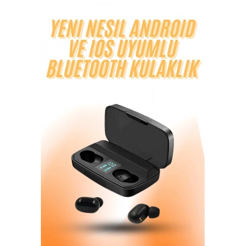 BFS TWS Bluetooth Kulaklık 5.0 Bluetooth Bağlantılı Dokunmatik Kontrol Özelliği