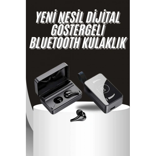 BFS TWS Bluetooth Kulaklık Aynalı Kulaklık Dijital Göstergeli Dokunmatik Kontrol