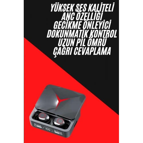 BFS Tws Powerbank Kutulu Dijital Göstergeli Bluetooth Kulaklık Kablosuz Kulakiçi Kulaklık