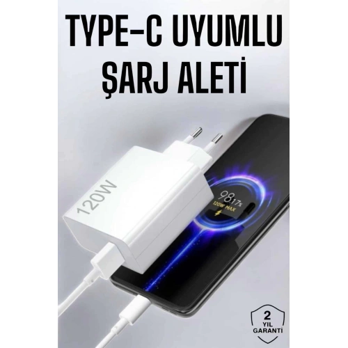 BFS Type-C 120W Şarj Aleti Hızlı Şarj Turbo