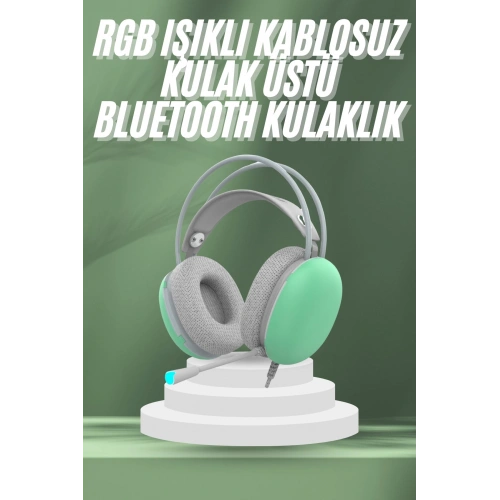 BFS Unısex Yüksek Ses Kaliteli Yumuşak Kılıflı Kablosuz Kulak Üstü Bluetooth Kulaklık
