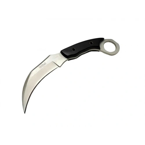 BFS United Claw Cutter Karambit Uk 1 Siyah Outdoor Bıçak 17cm - Kılıflı, Plastik Sap