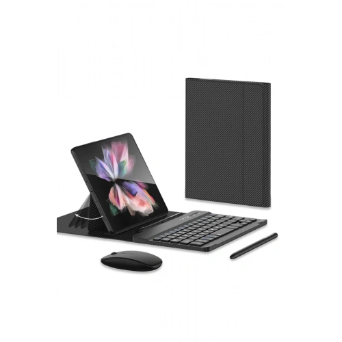 BFS  Universal Universal Kılıf Fold Klavye - Karbon Siyah