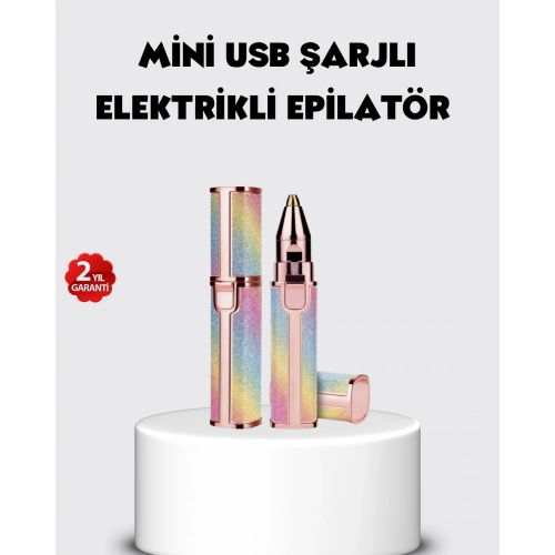 BFS USB Şarjlı Kaş ve Yüz Tüy Alma Cihazı – Taşınabilir ve Acısız Kullanım