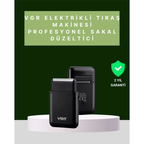BFS USB Şarjlı Traş Makinesi – Piston + Ağ Başlık, 600 mAh Batarya