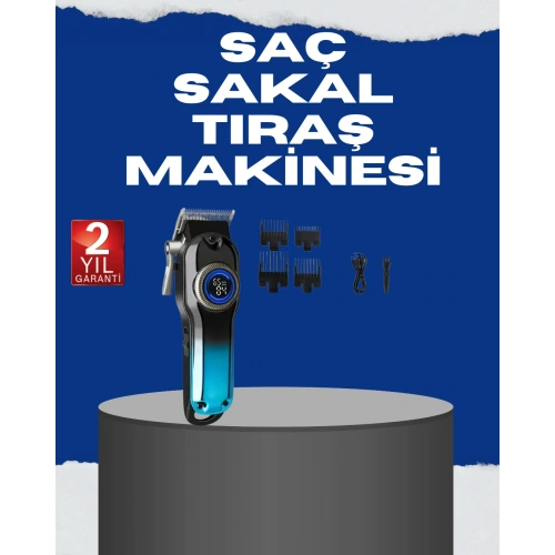 BFS USB Type-C Şarjlı Kablosuz/Kablolu Erkek Tıraş Makinesi