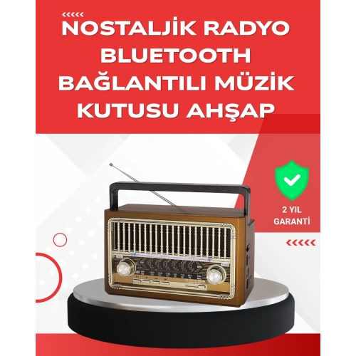 BFS USB ve Hafıza Kart Girişli Radyo Hoparlör