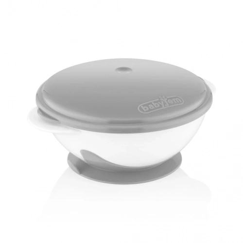 BFS Vakumlu Mama Tabağı 565 Gri