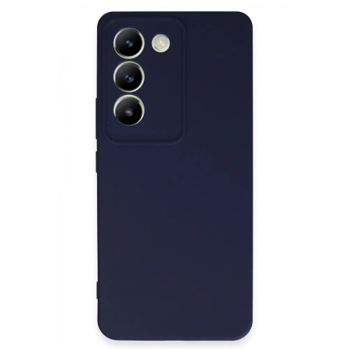 BFS  Vivo V30 Lite 4G Kılıf First Silikon - Lacivert