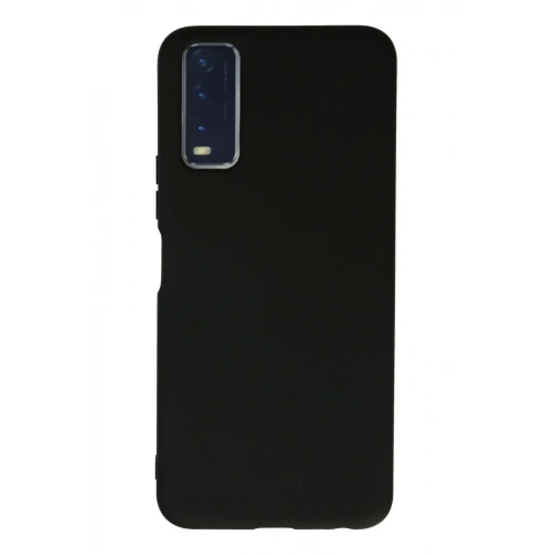 BFS  Vivo Y11S Kılıf Nano içi Kadife Silikon - Siyah