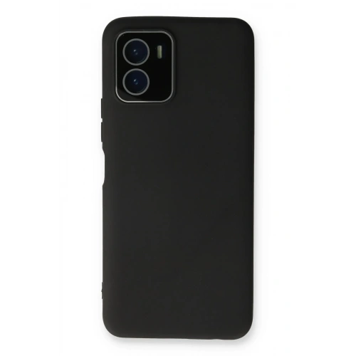 BFS  Vivo Y15S Kılıf Lansman Glass Kapak - Siyah