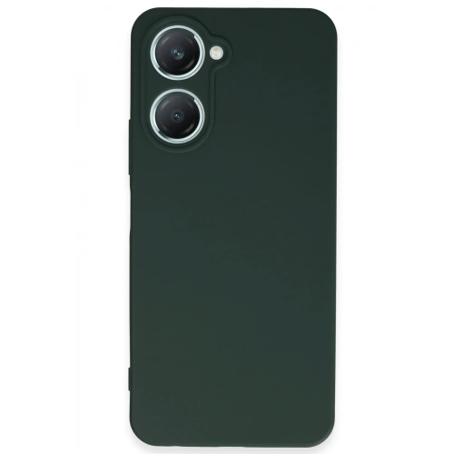 BFS  Vivo Y18 Kılıf First Silikon - Koyu Yeşil