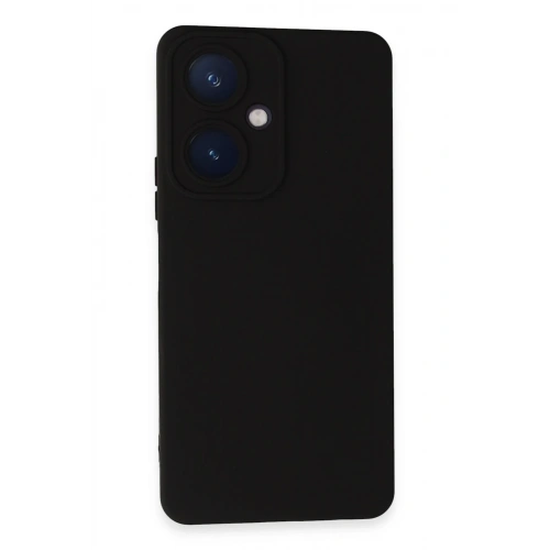 BFS  Vivo Y27 Kılıf Nano içi Kadife Silikon - Siyah