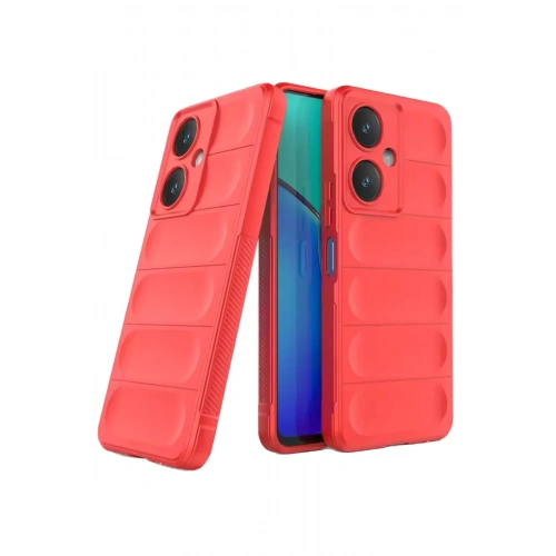 BFS  Vivo Y27 Kılıf Optimum Silikon - Kırmızı