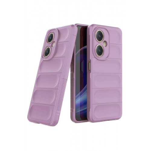 BFS  Vivo Y27 Kılıf Optimum Silikon - Mor