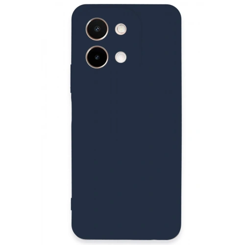 BFS  Vivo Y28 Kılıf First Silikon - Lacivert