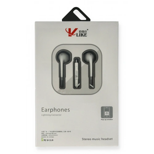 BFS Vlike VK i7 Lightning Bluetooth Kablolu Kulaklık