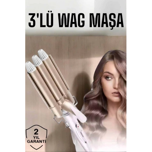 BFS Wag Maşa Negatif İyon Teknolojili Isı Ayarlı Saç Maşası