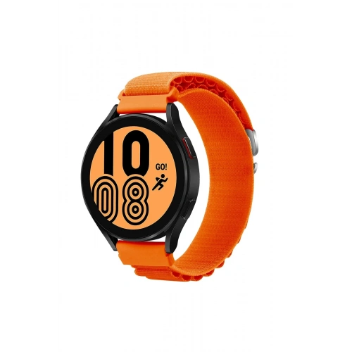 BFS  Watch 22mm KR410 Kumaş Kordon - Turuncu