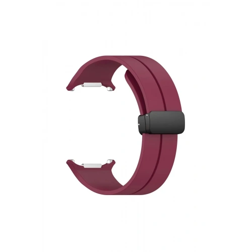 BFS  Watch 7 Ultra KR418 Tender Silikon Kordon - Bordo