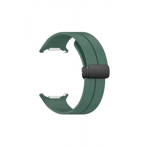 BFS  Watch 7 Ultra KR418 Tender Silikon Kordon - Koyu Yeşil