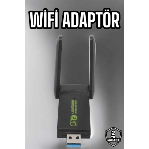 BFS Wifi Adaptör Çift Bantlı Kablosuz Wifi Adaptörü