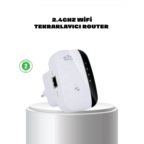 BFS WiFi Sinyal Güçlendirici 2.4G Repeater Yüksek Çekim Kapasiteli
