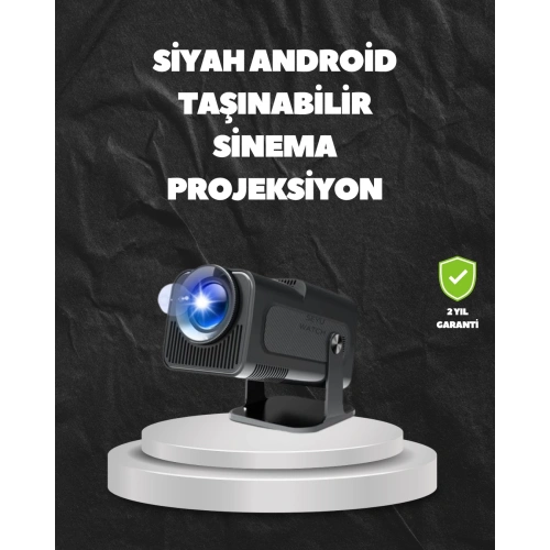 BFS WiFi6 ve Bluetooth 5.0 Teknolojili Kablosuz Bağlantı Özellikli Projektör