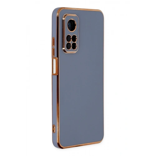 BFS  Xiaomi Mi 10T Kılıf Volet Silikon - Mavi