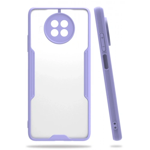 BFS  Xiaomi Mi 10T Lite Kılıf Platin Silikon - Lila