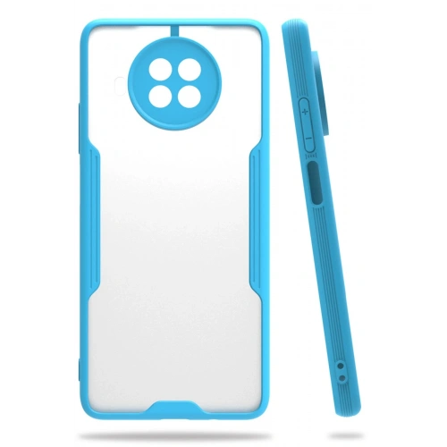 BFS  Xiaomi Mi 10T Lite Kılıf Platin Silikon - Mavi