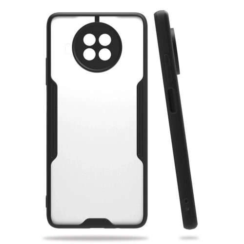 BFS  Xiaomi Mi 10T Lite Kılıf Platin Silikon - Siyah