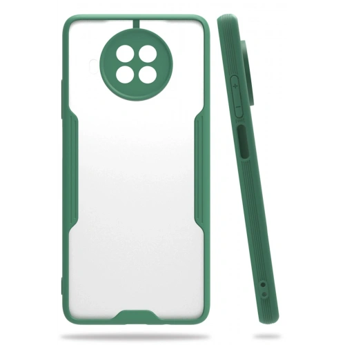 BFS  Xiaomi Mi 10T Lite Kılıf Platin Silikon - Yeşil