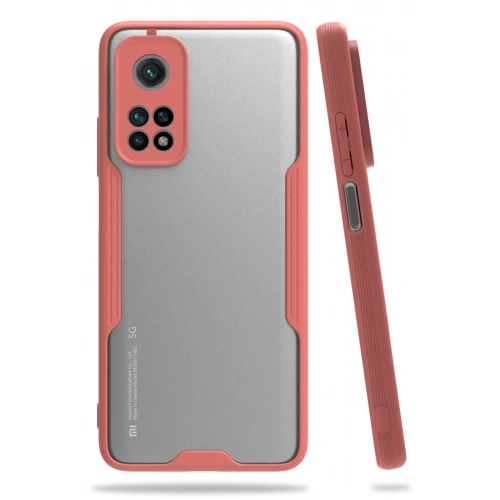 BFS  Xiaomi Mi 10T Pro Kılıf Platin Silikon - Pembe