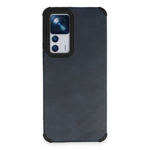 BFS  Xiaomi Mi 12T Kılıf Loop Deri Silikon - Lacivert