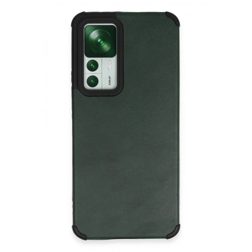 BFS  Xiaomi Mi 12T Kılıf Loop Deri Silikon - Yeşil