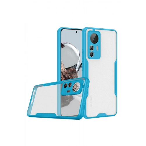 BFS  Xiaomi Mi 12T Kılıf Platin Silikon - Mavi