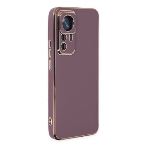 BFS  Xiaomi Mi 12T Pro Kılıf Volet Silikon - Mor