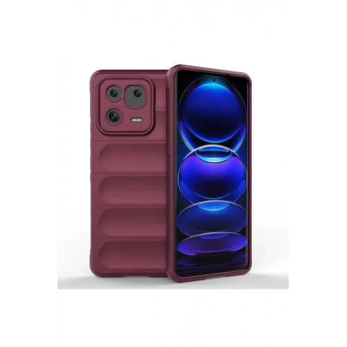 BFS  Xiaomi Mi 13 Kılıf Optimum Silikon - Bordo