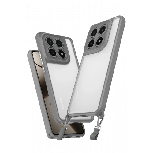 BFS  Xiaomi Mi 14T Kılıf Penta Silikon Kılıf - Titan Gri