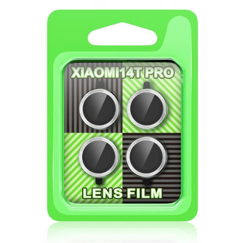 BFS  Xiaomi Mi 14T Pro Raze Metal Kamera Lens - Gümüş