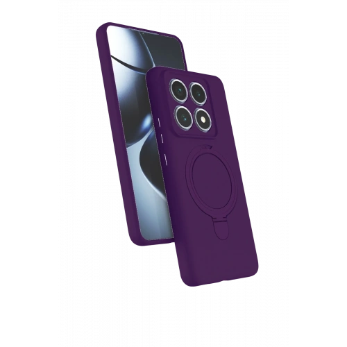 BFS  Xiaomi Mi 14T Pro Regal Magsafe Standlı Kapak - Derin Mor