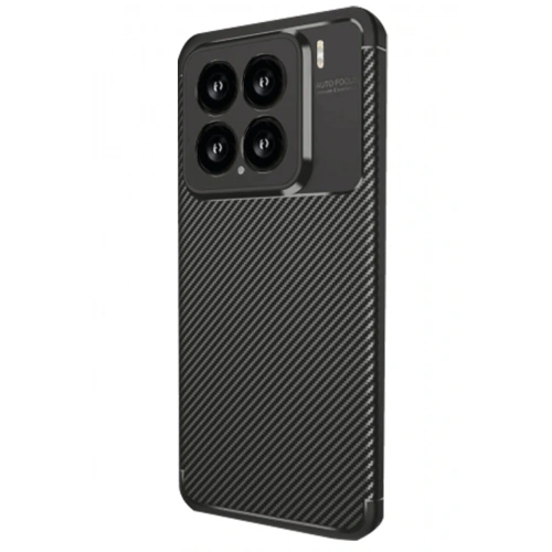 BFS  Xiaomi Mi 15 Kılıf Auto Focus Karbon Kapak - Siyah