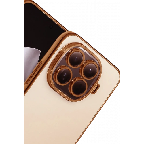 BFS  Xiaomi Mi 15T Pro  Lensli Silikon - Çöl Titanyum