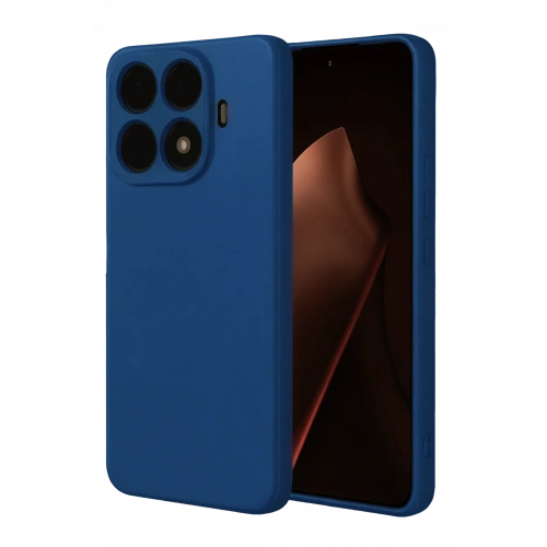 BFS  Xiaomi Mi 15T Pro Nano içi Kadife Silikon - Lacivert