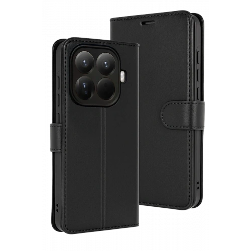 BFS  Xiaomi Mi 15T Pro Trend S Plus Kapaklı Kılıf - Siyah