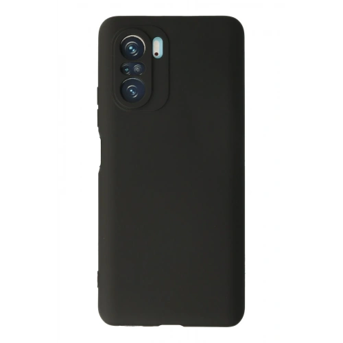 BFS Xiaomi Poco F3 Kılıf First Silikon - Siyah