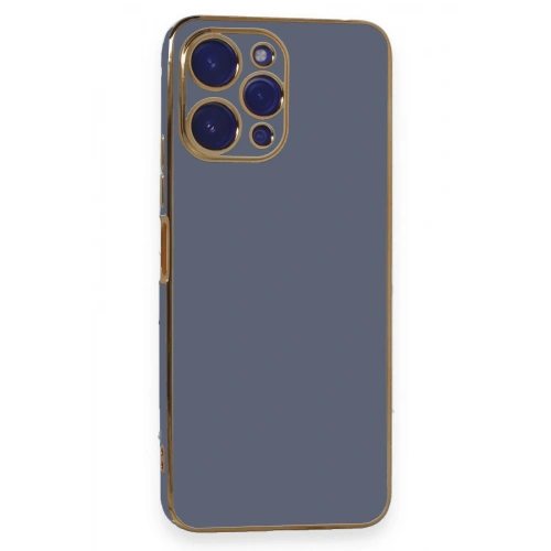 BFS  Xiaomi Poco M6 Pro 5G Kılıf Volet Silikon - Mavi