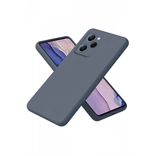 BFS  Xiaomi Poco X5 Pro 5G Nano içi Kadife Silikon - Gri